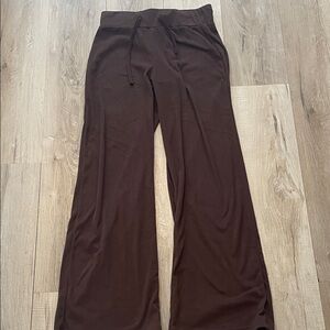 Brown BBL Flared pants